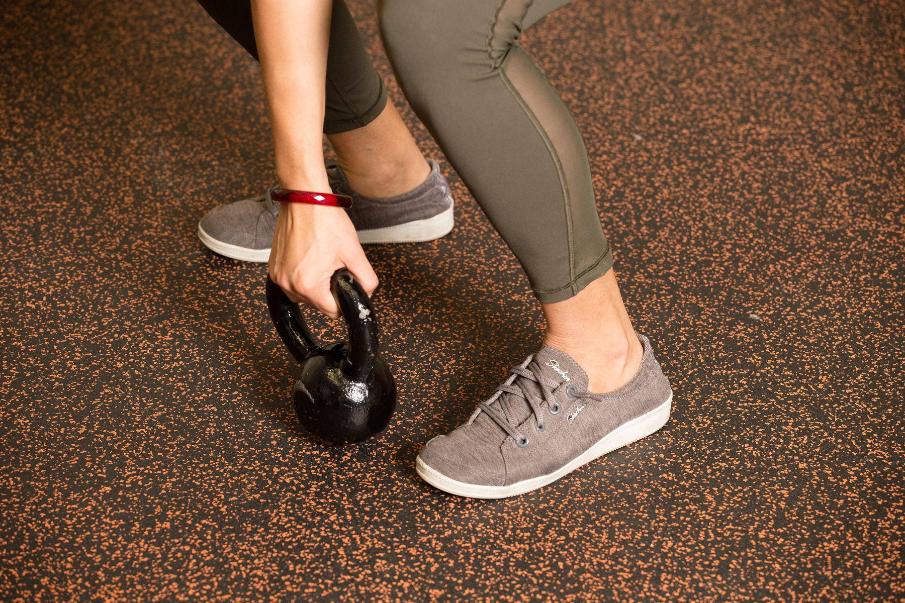 Physical exercise with Kettlebell