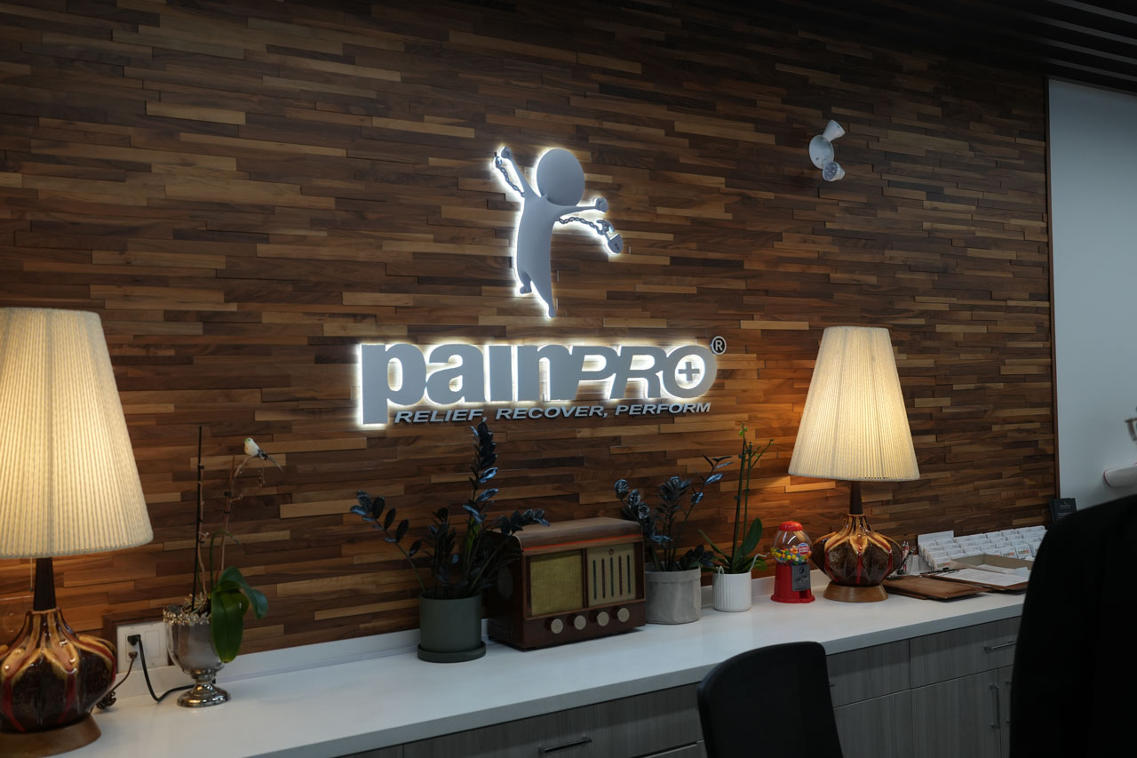 Reception at painPRO Coal Harbour